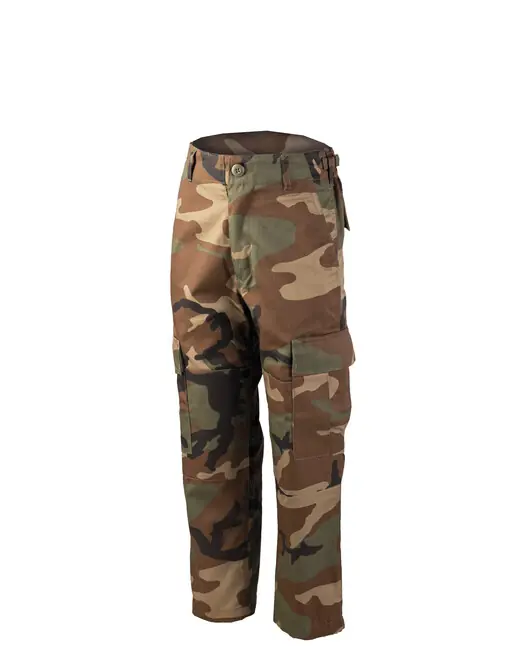 Zlevněný Mil-Tec Kalhoty dětské US BDU woodland