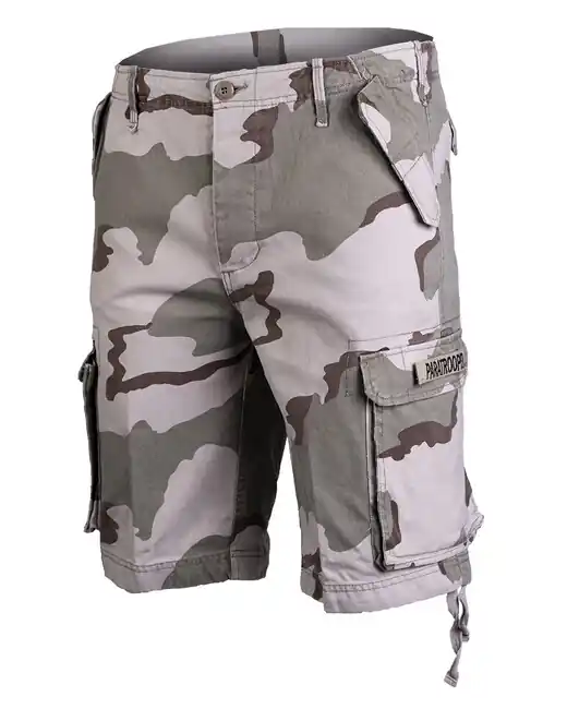 Nejprodávanější Mil-Tec Kalhoty krátké PARATROOPER předprané, desert