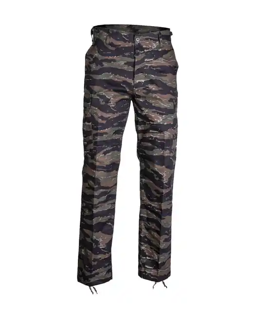 Bezpečná Platba Mil-Tec Kalhoty US BDU polní tiger stripe