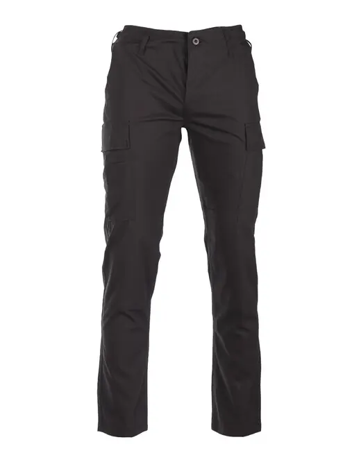 Výprodej Mil-Tec Kalhoty US BDU SLIM FIT polní rip-stop, černé