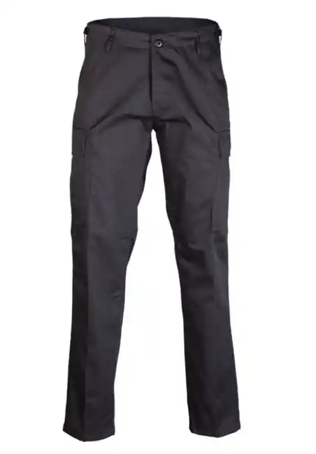 Mil-Tec Kalhoty US Ranger BDU STRAIGHT CUT, černé Akční Cena