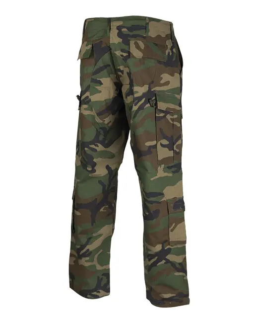 Finální Výprodej Mil-Tec Kalhoty US typ ACU rip-stop woodland