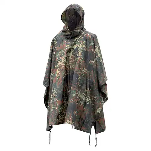 Levný Mil-Tec Pončo US rip-stop flecktarn