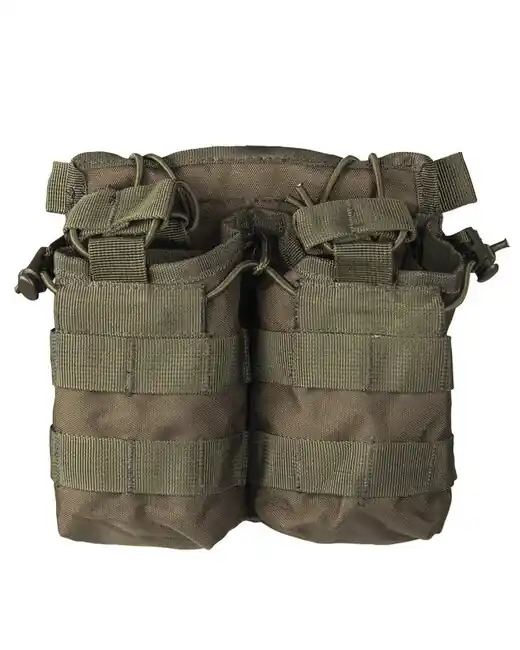 Mil-Tec Pouzdro na zásobník dvojité M4/M16 olivový Časově Omezené
