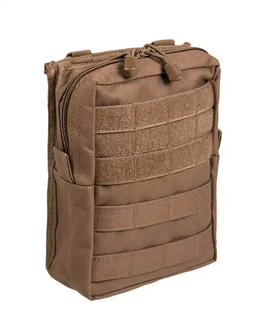 Mil-Tec Pouzdro velké vertikální MOLLE dark coyote Nízká Cena