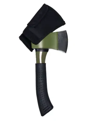 Mil-Tec Sekera SURVIVAL celokov s nylon.pouzdrem olivový Jen Po Omezenou Doba