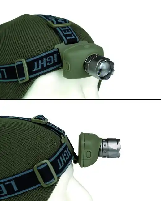 Nejlepší Volba Mil-Tec Svítilna čelovka LED CREE olivový