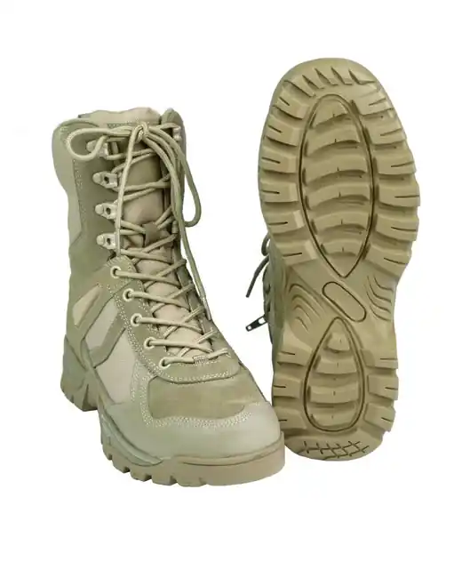 Výhodná Nabídka Mil-Tec Boty PATROL se zipem, coyote brown