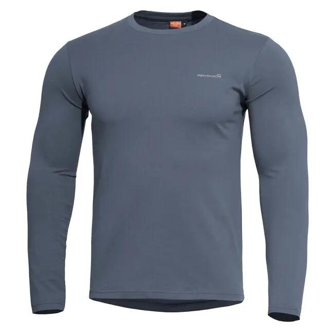 Pentagon tričko s dlouhým rukávem Ageron 2.0, Charcoal Blue Autentický
