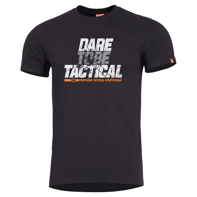 Koupit Online Pentagon Krátké tričko Ageron "Dare to be tactical", černé