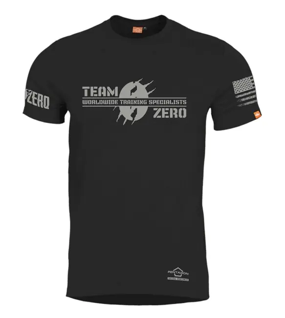Bezpečná Platba Pentagon Ageron "Zero Edition WTS" krátké tričko, černé