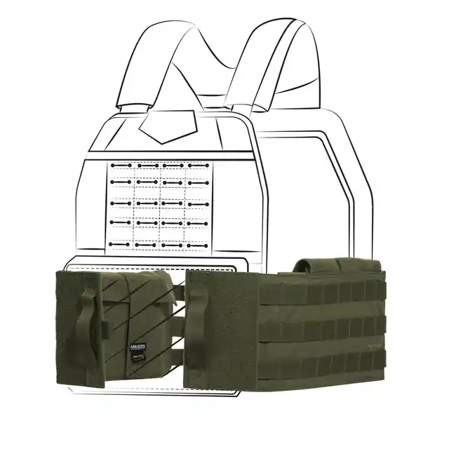 Pentagon modulární pás k vestě, olivový Top Prodej