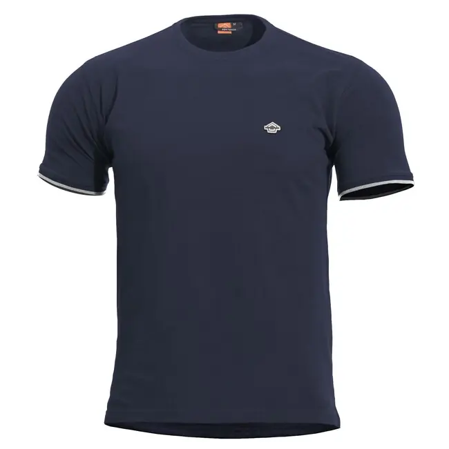 Autentický Pentagon Tričko Levantes Stripes, SpringBok zelená