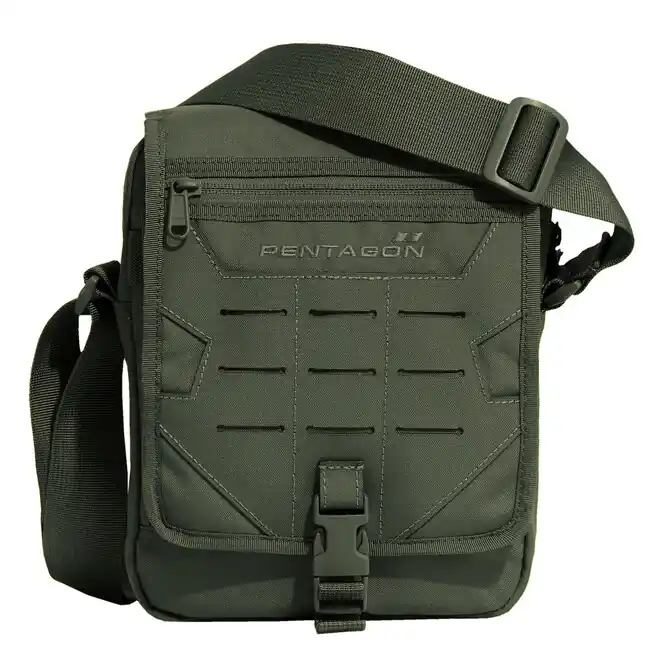 Pentagon Taška přes rameno Messenger Sling, RAL7013 Zlevněný