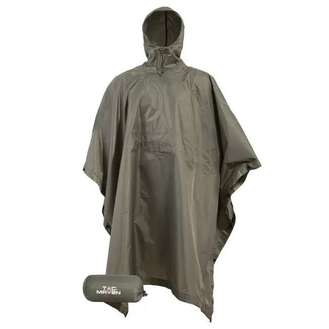 Tac Maven Pončo Thunder, Camo green Vrácení Zdarma