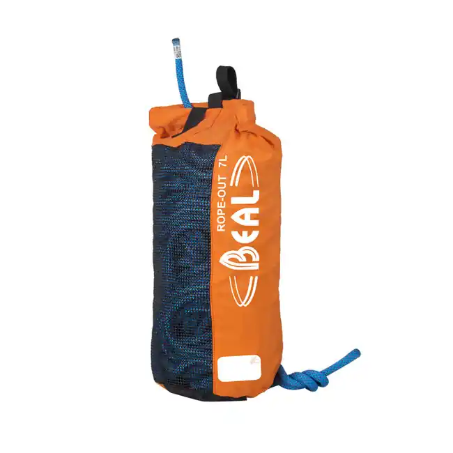 Lezecká taška BEAL na lano Rope Out 7 l, oranžová Omezená Nabídka