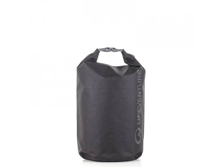 Vodotěsný vak Lifeventure Storm Dry Bag 10 l, černý Nejprodávanější