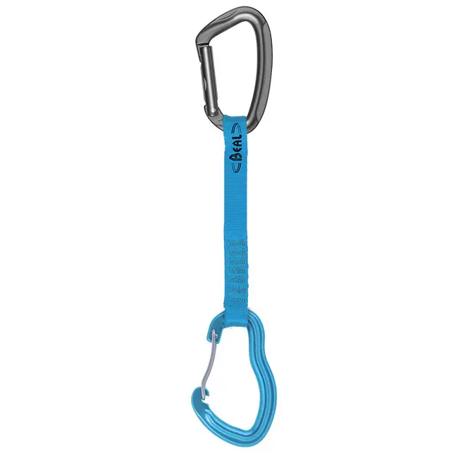 Oblíbený BEAL Zest Climbing Express 17 cm, modrá