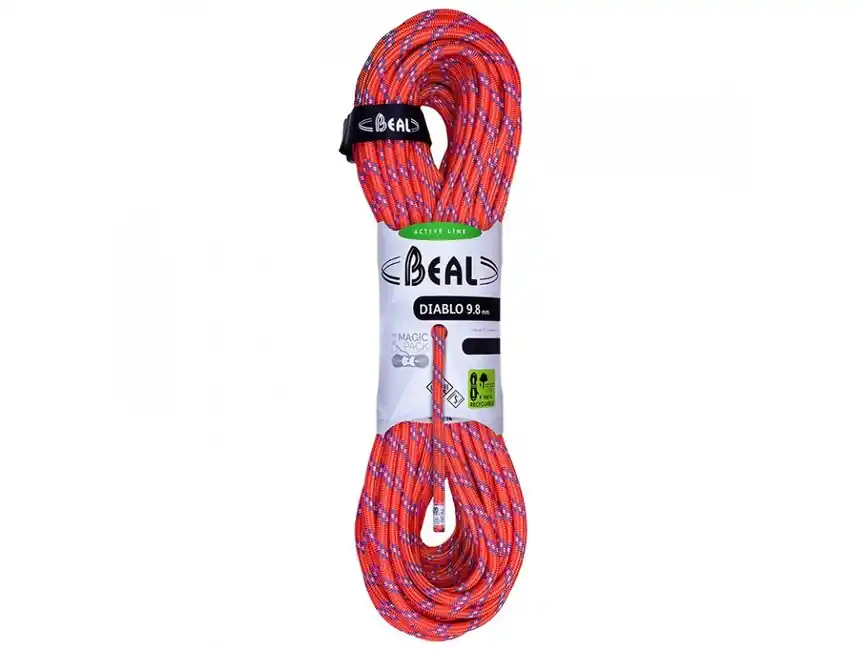 BEAL lezecké lano Diablo Unicore 9,8 mm 50 m Dokud Zásoby Vydrží