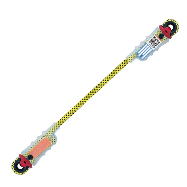 Novinka BEAL Asymetrická dynamická šňůra ve tvaru V se šitými konci s plastovou ochranou DynaPro 60 cm
