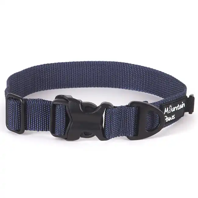 Obojek pro psy Mountain Paws malý, tmavě modrý Horká Nabídka