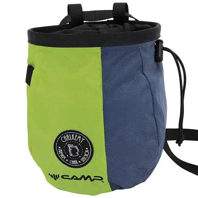 CAMP Magnéziový vak Patabang 1,9 l, zelený / tmavě modrý Horká Nabídka