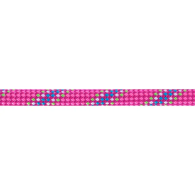 BEAL Dynamické horolezecké lano Tiger Unicore 10 mm 80 m, fuchsiová barva Super Cena
