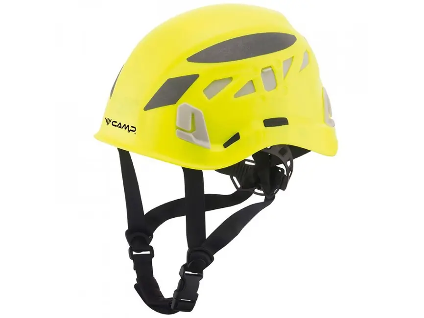 Pracovní přilba CAMP Ares Air, fluo žlutá Originální