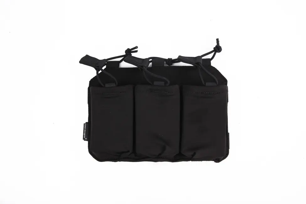 Emersongear Trojité pouzdro na zásobníky pro vestu SS TAC, černé Levný