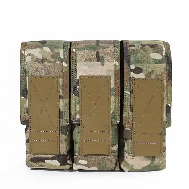 Ověřený Emersongear Trojité pouzdro na zásobníky Battlefield 7,62, multicam 500D