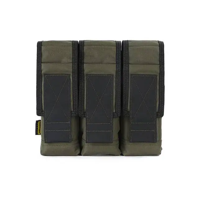 Emersongear Trojité pouzdro na zásobníky Battlefield 7,62, zelená ranger 500D Oblíbený