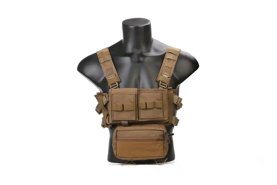 Nejlepší Volba Emersongear Chest rig Micro Fight Chissis MK3, coyot 500D
