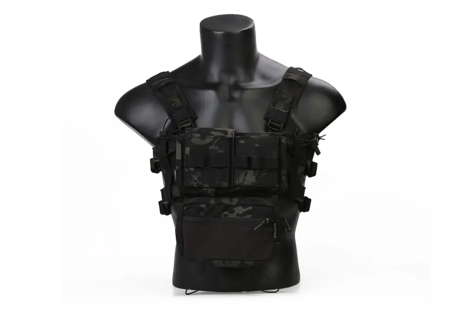 Kup Teď Emersongear Micro Fight Chissis MK3 taktická vesta, multicam černá
