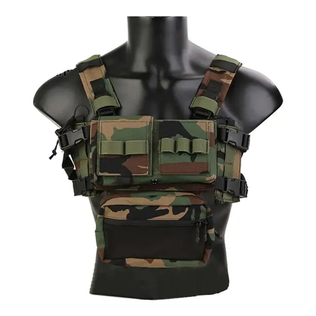 Kup Teď Emersongear Chest rig Micro Fight Chissis MK3, woodland 500D