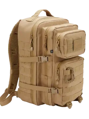 Časově Omezené Batoh Brandit US Assault Pack Large 40L, velbloudí barva
