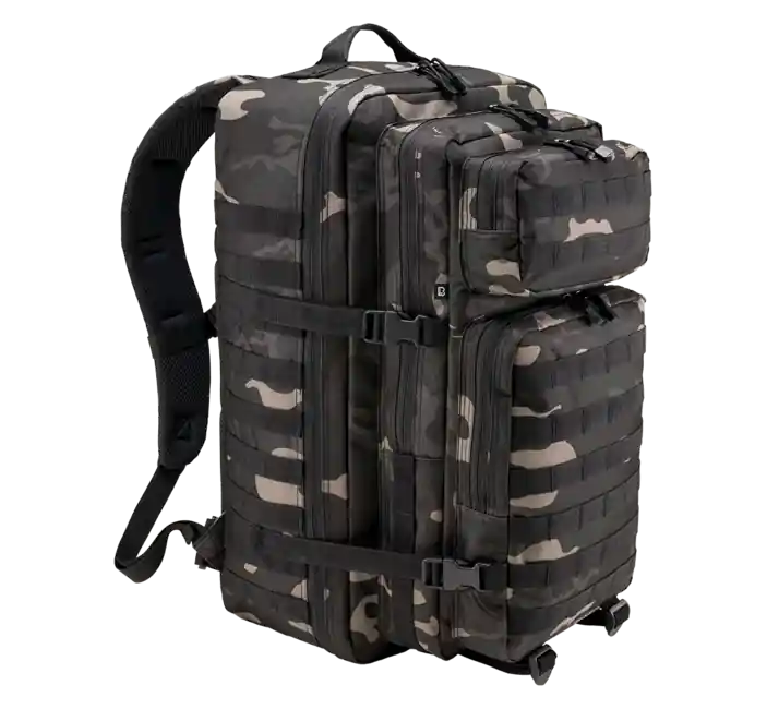 Autentický Brandit Batoh US Cooper XL 65L, tmavá kamufláž
