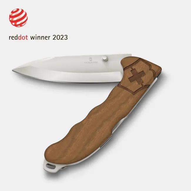 Časově Omezené Kapesní nůž Victorinox Evok Wood, hnědý