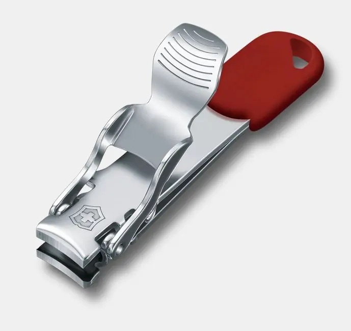 Zlevněný Nůžky na nehty Victorinox, červené