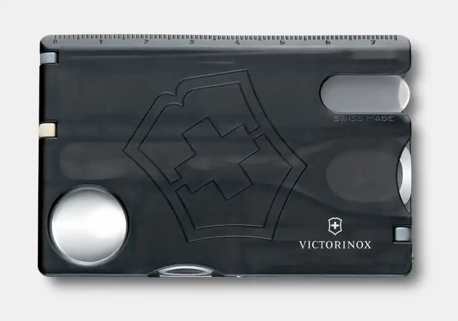 Victorinox Swiss Card Manikúra na nehty, černá Přímo Od Výrobce