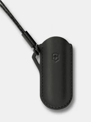 Pouze Dnes Kožené pouzdro na kapesní nůž Victorinox, černé