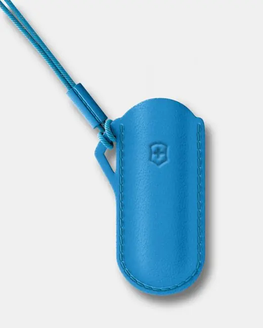 Ověřený Kožené pouzdro na kapesní nůž Victorinox, modré