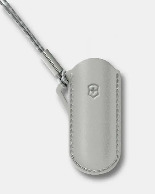 Sleva Kožené pouzdro na kapesní nůž Victorinox, šedé