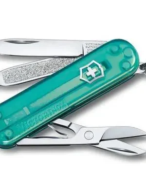 Kapesní nůž Victorinox Classic SD Transparent, modrý Hit Sezóny