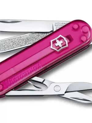 Kapesní nůž Victorinox Classic SD Transparent, růžový Nejprodávanější