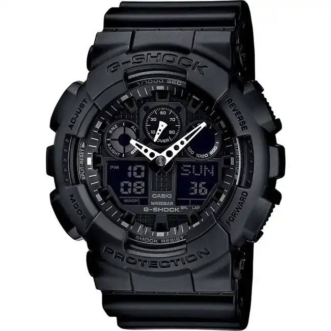 Casio G-Shock Hodinky GA-100-1A1ER, černá Nejlepší Cena