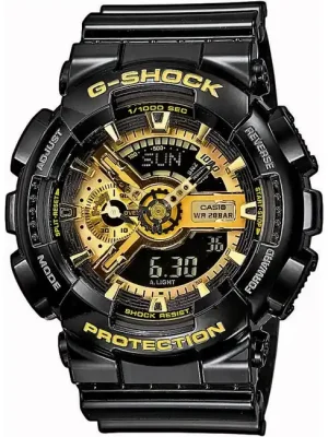 Přímo Od Výrobce Casio G-Shock Hodinky GA-110GB-1AER, černá/zlatá