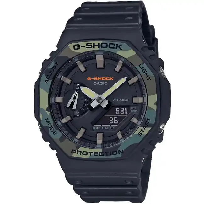 Omezená Nabídka Casio G-Shock Hodinky GA-2100SU-1AER, černá