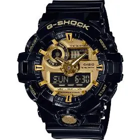 Autentický Casio G-Shock Hodinky GA-710GB-1AER, černá/zlatá