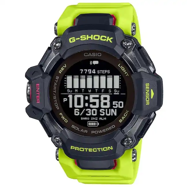 Aktuální Casio G-Shock Hodinky GBD-H2000-1A9ER, černá/žlutá
