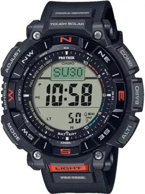 Casio Hodinky PRG-340-1ER, černá/červená Aktuální